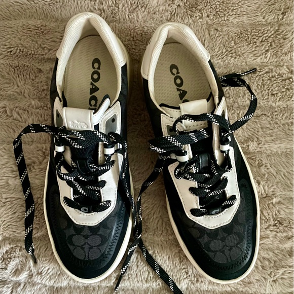 Coach Citysole Court Sneaker Black Women’s size 7.5 New without tags - Picture 1 of 6